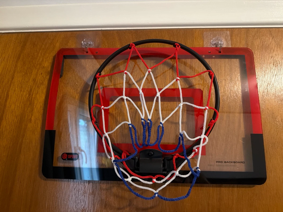 Over-the-door basketball hoop set - photo 3