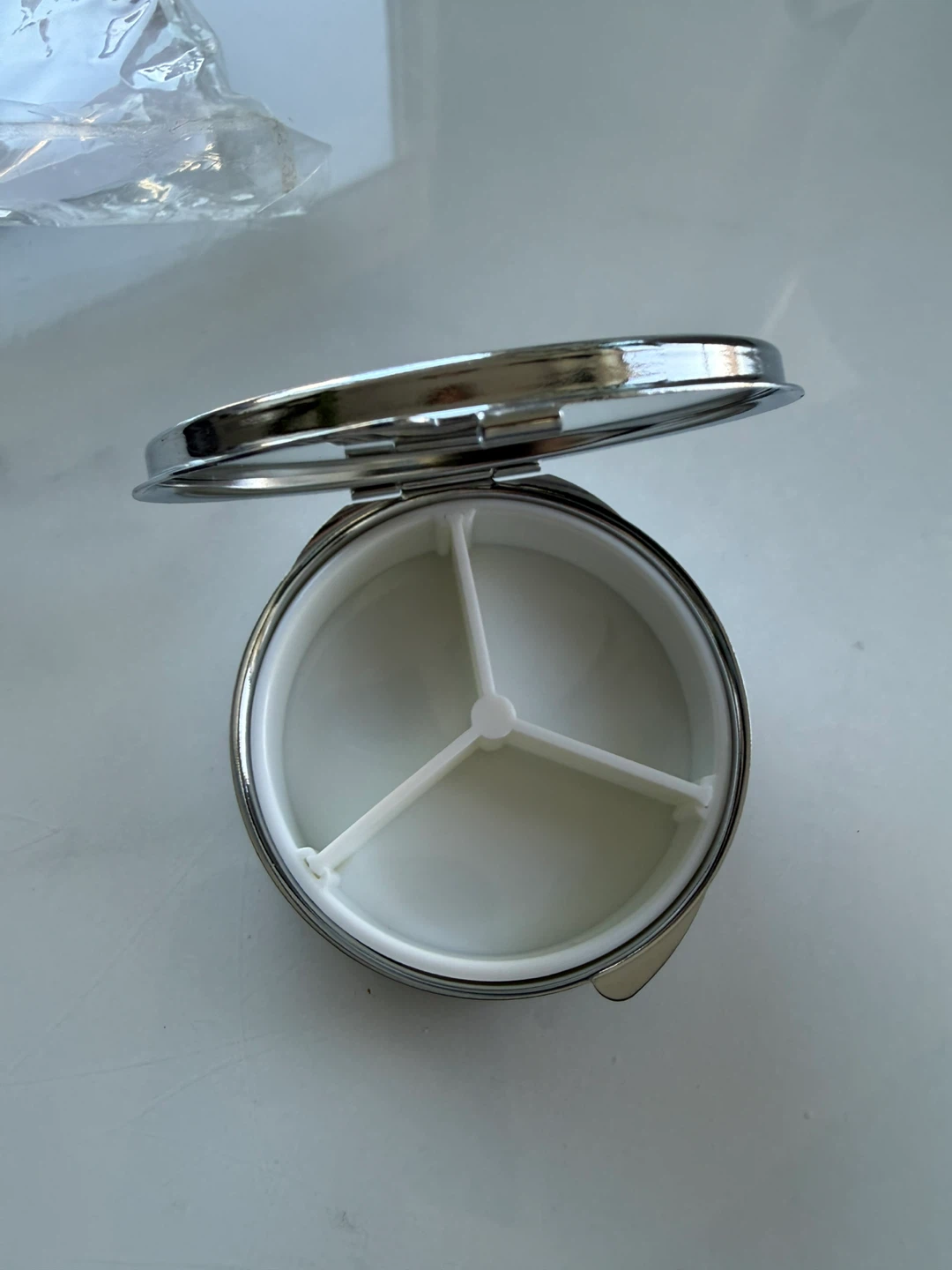 Celestial Design Round Pill case with mirror - photo 3