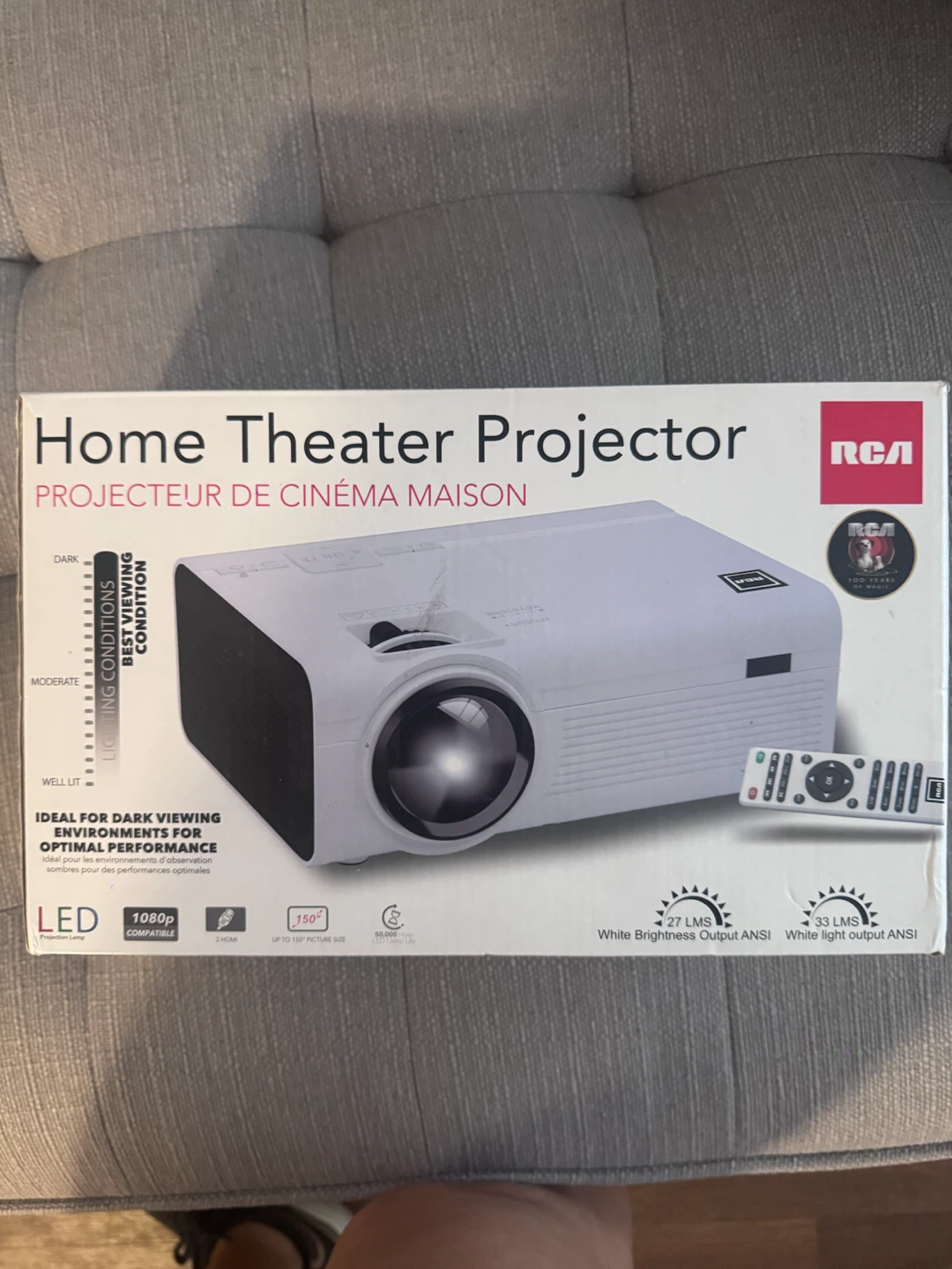 RCA Home Theater Projector