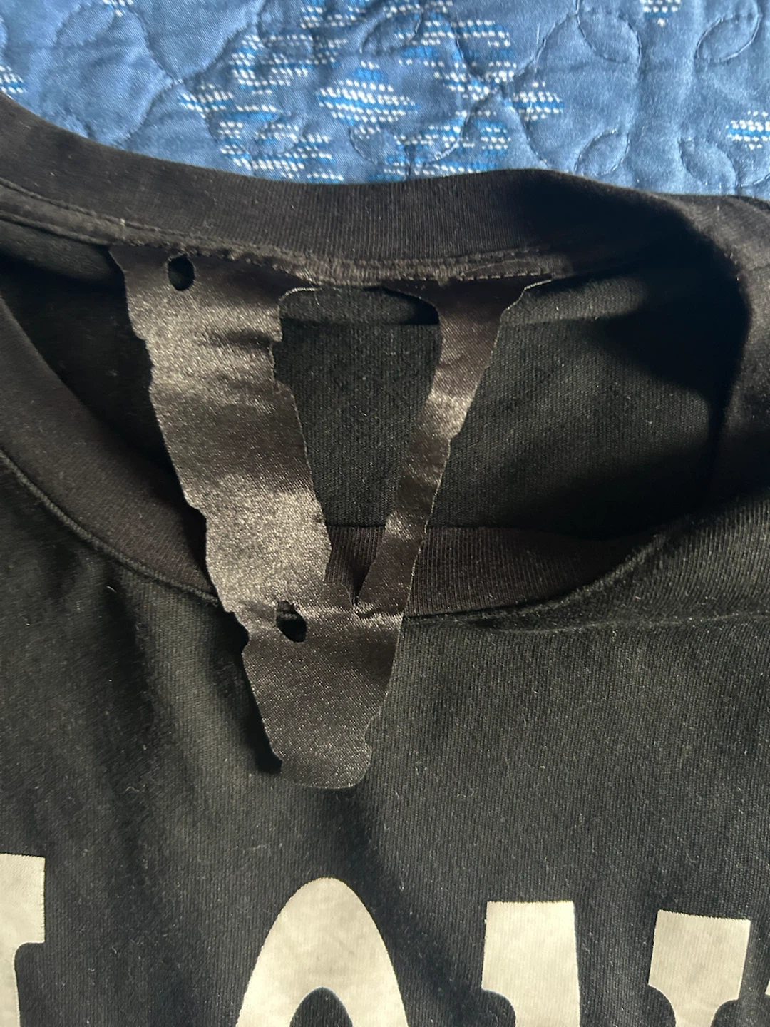VLONE Black & Blue Snake T-Shirt Size Large - photo 4