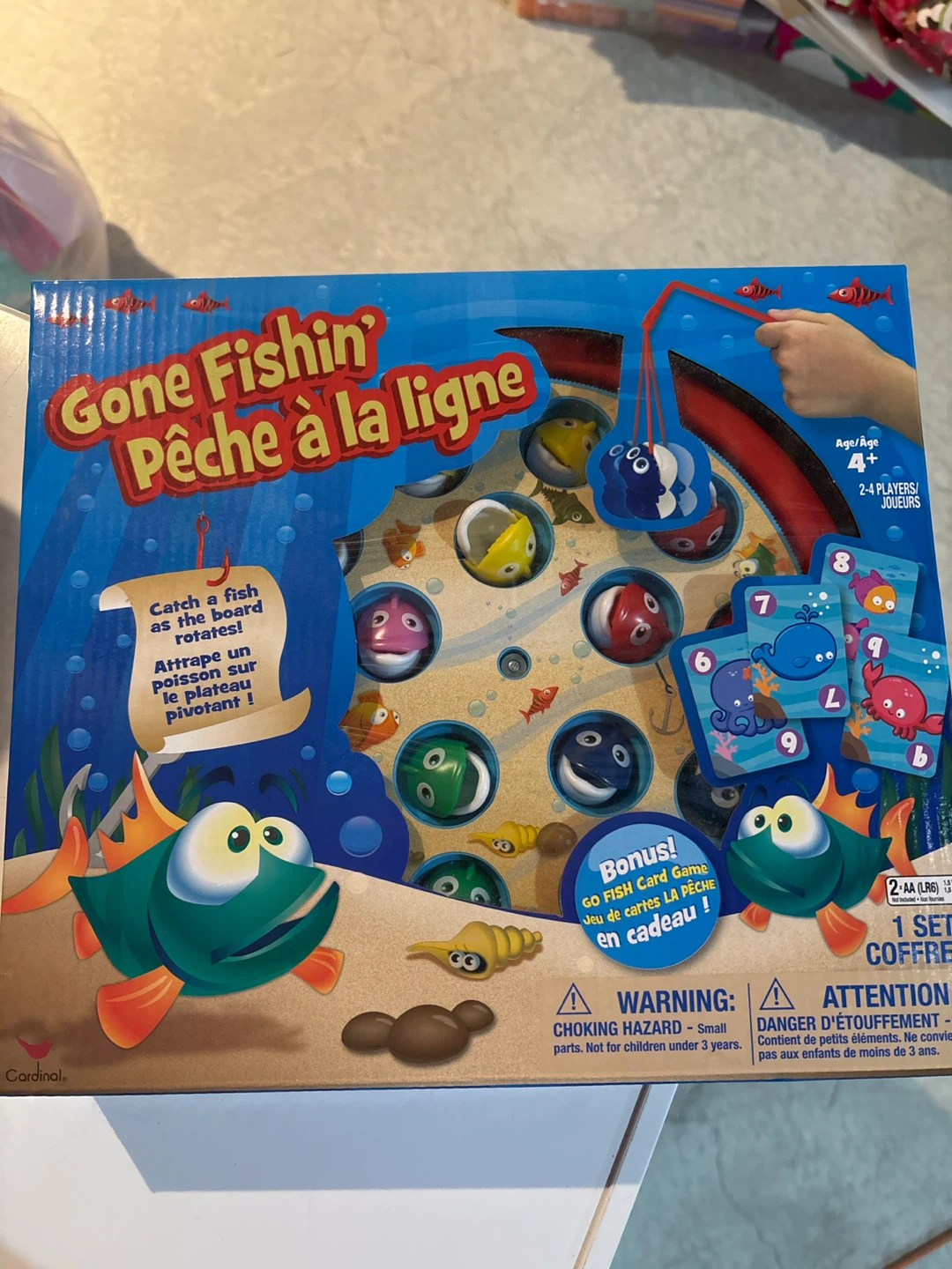 Cardinal Gone Fishin' Board Game