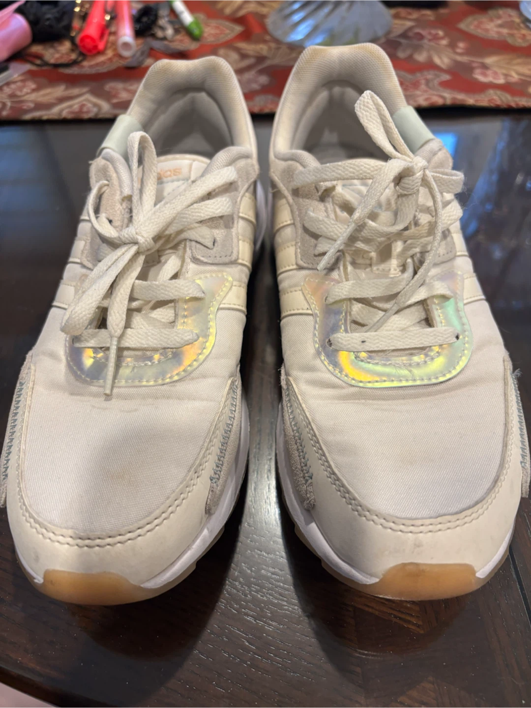Adidas Beige Sneakers size 7