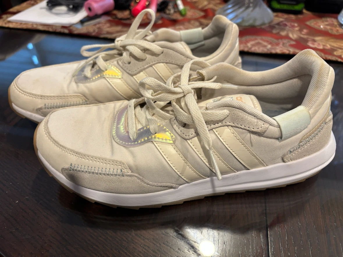 Adidas Beige Sneakers size 7 - photo 5