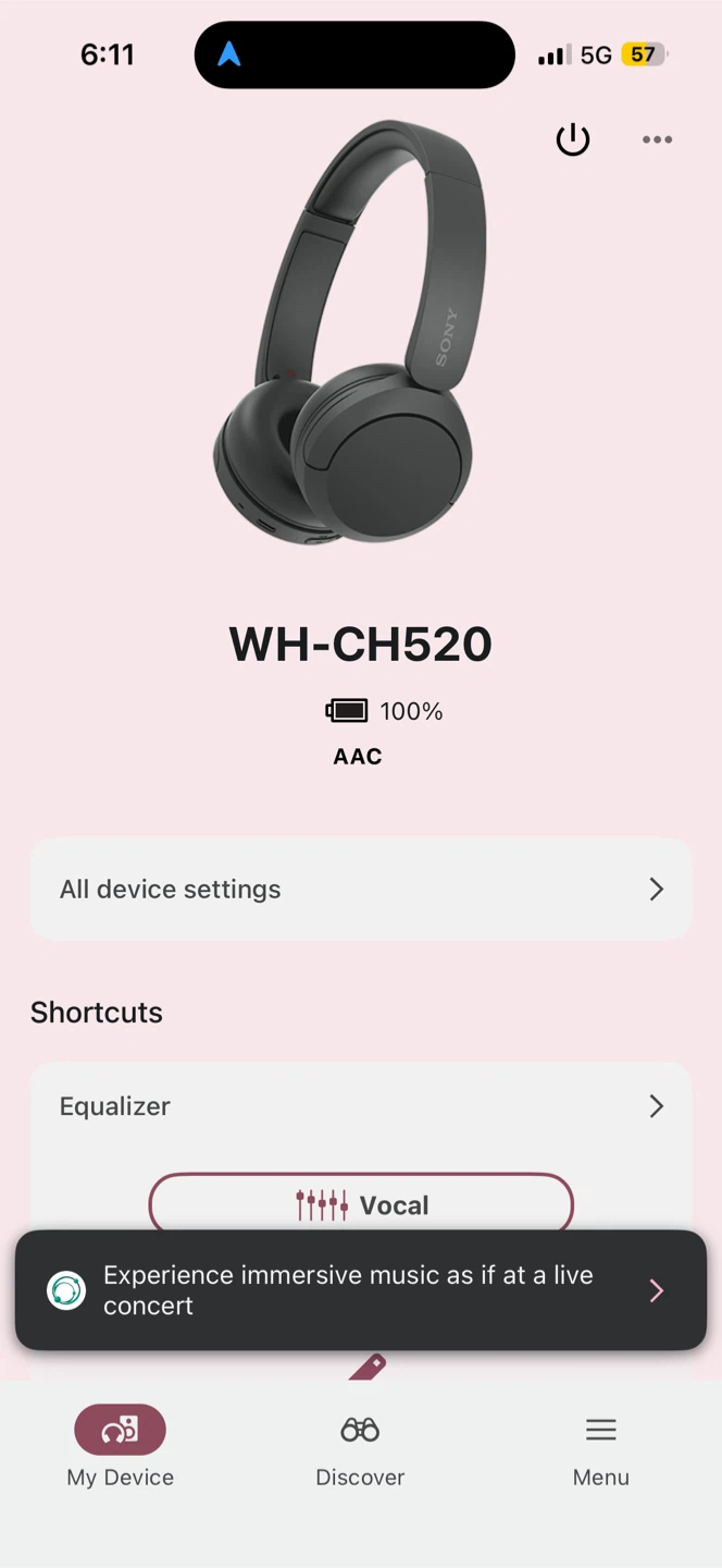 Sony WH-CH520 Wireless Headphones - photo 4