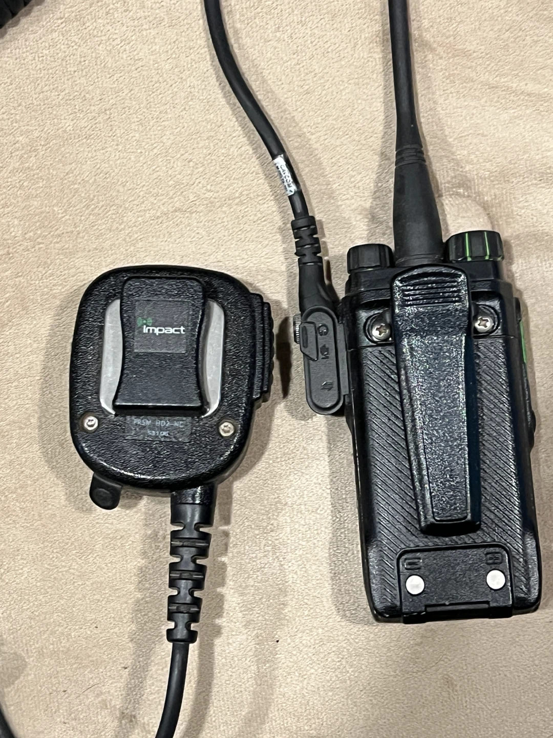 Hytera BD502i Two-Way Radio with Impact Microphone - photo 3