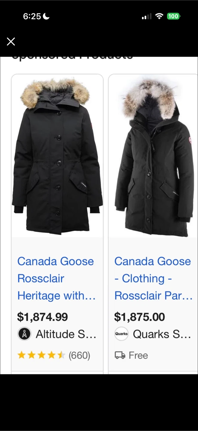 Canada Goose Rossclair Parka