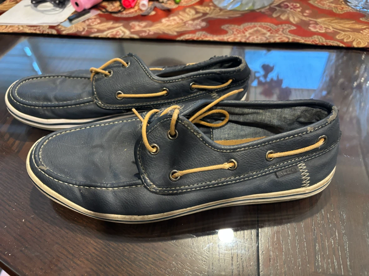 ALDO Men's Navy Boat Shoes - photo 5