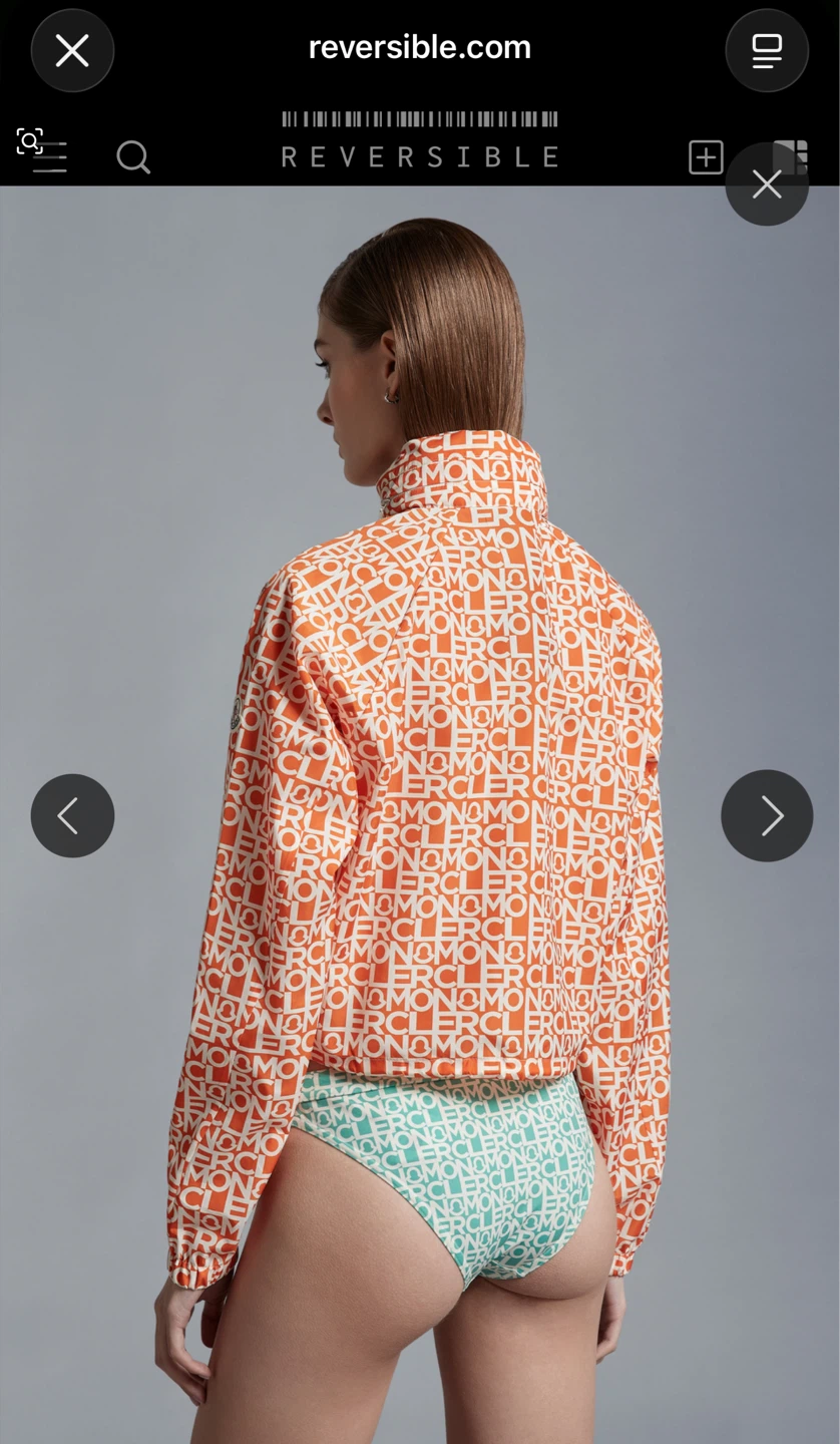 Moncler Alose Logo-Print Jacket - photo 5
