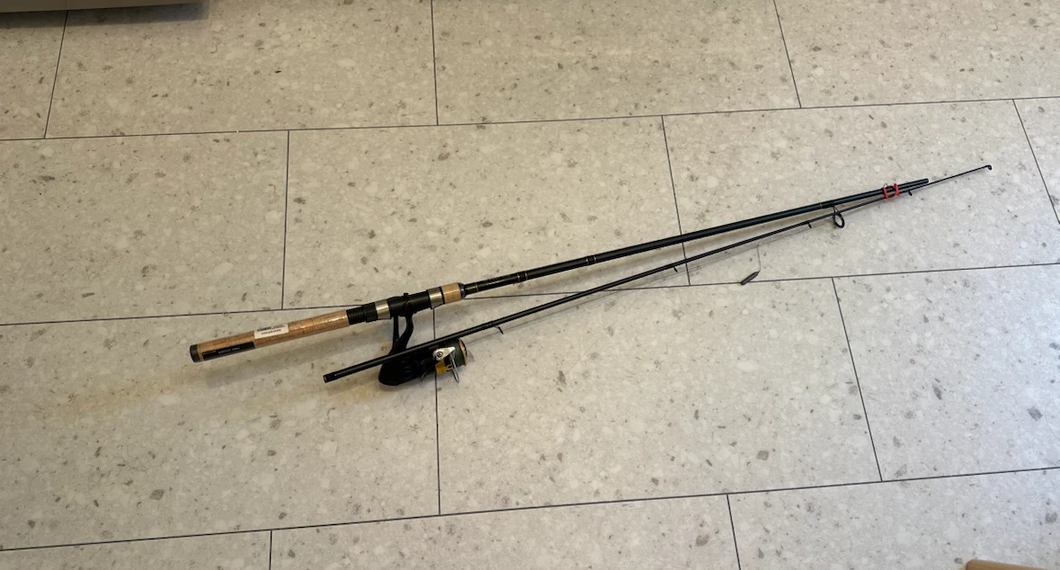 Shock F702M Fishing Rod and Reel
