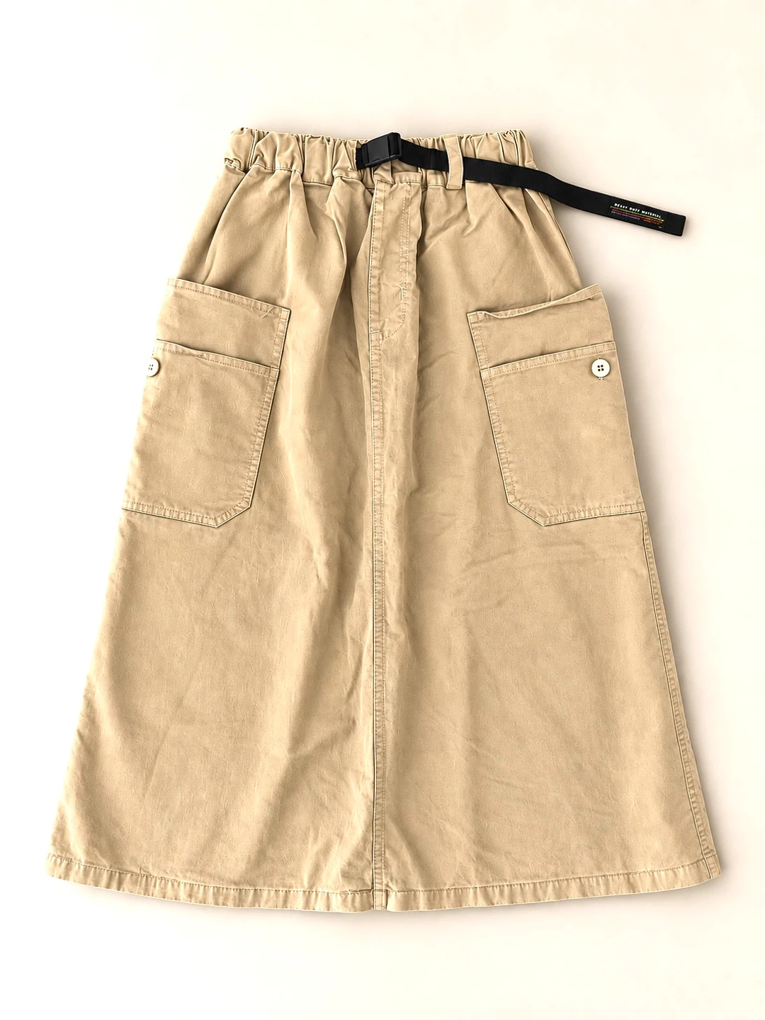 CUBE SUGAR Beige Utility Midi Skirt - photo 2