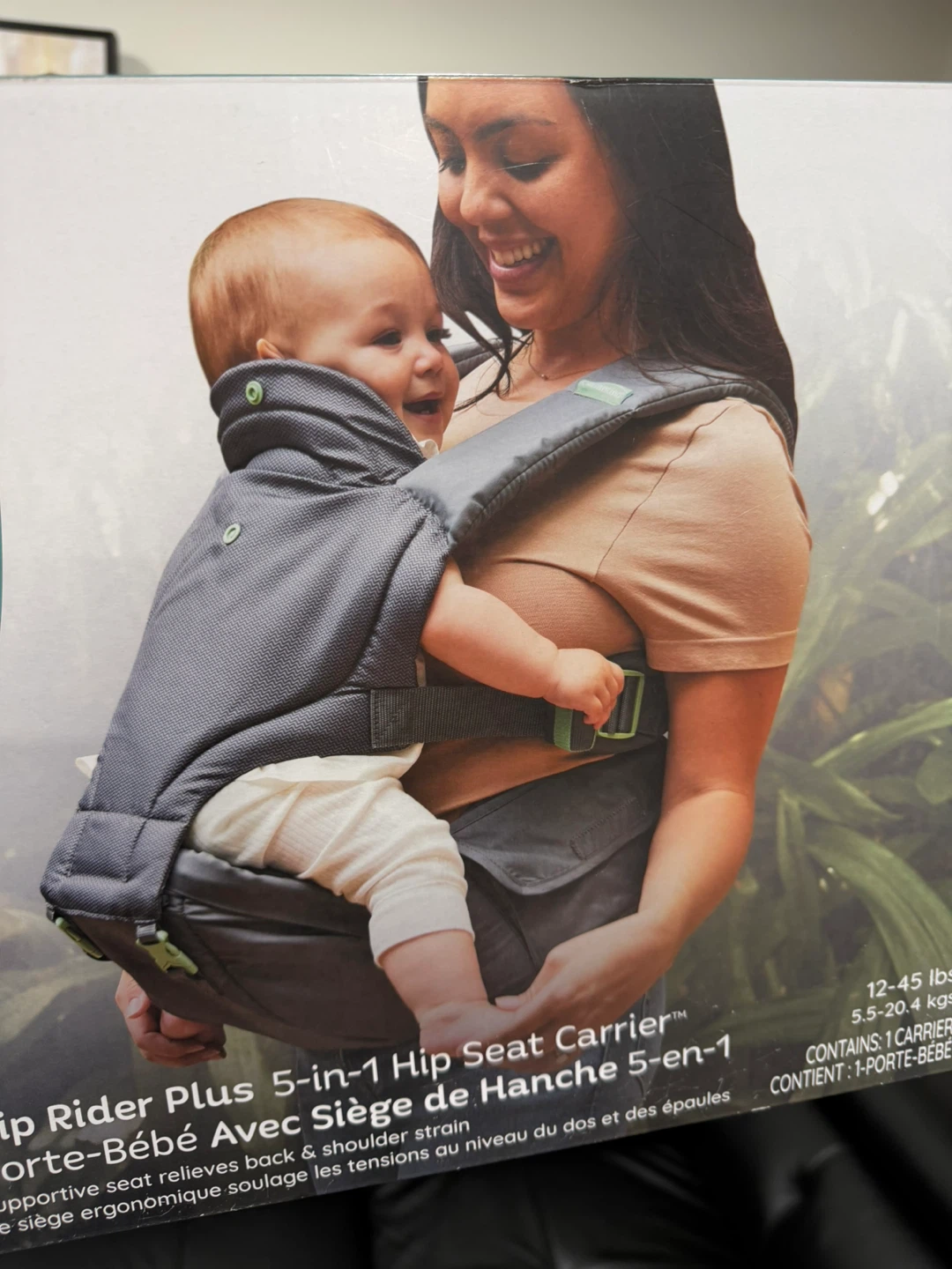 Infantino Hip Rider Plus 5-in-1 Hip Seat Carrier