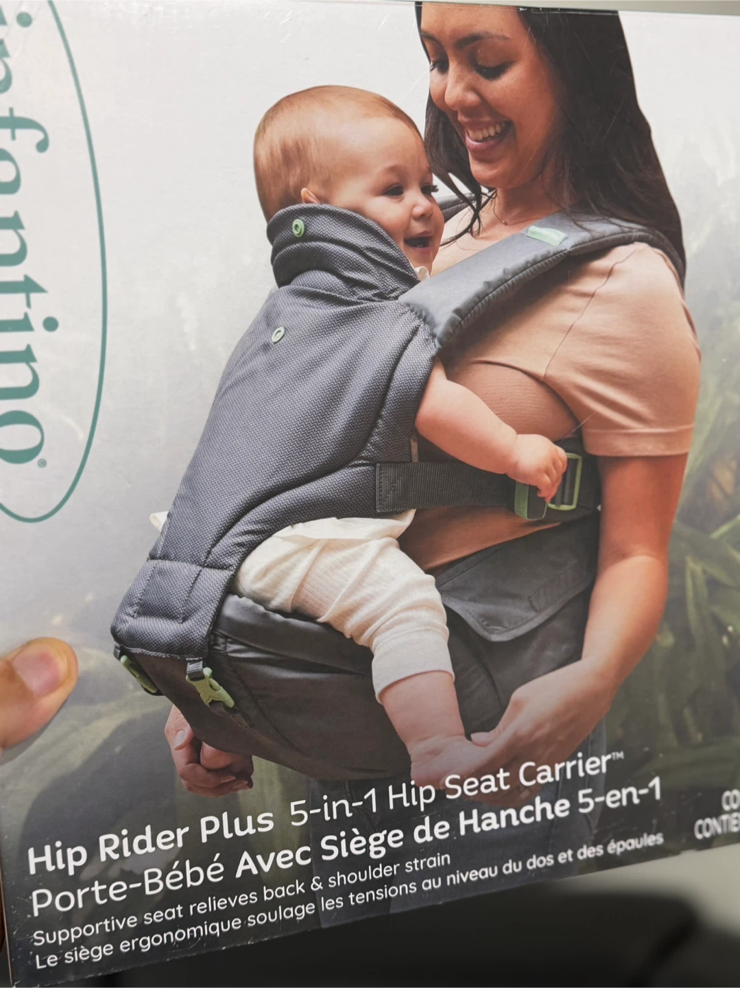 Infantino Hip Rider Plus 5-in-1 Hip Seat Carrier - photo 5