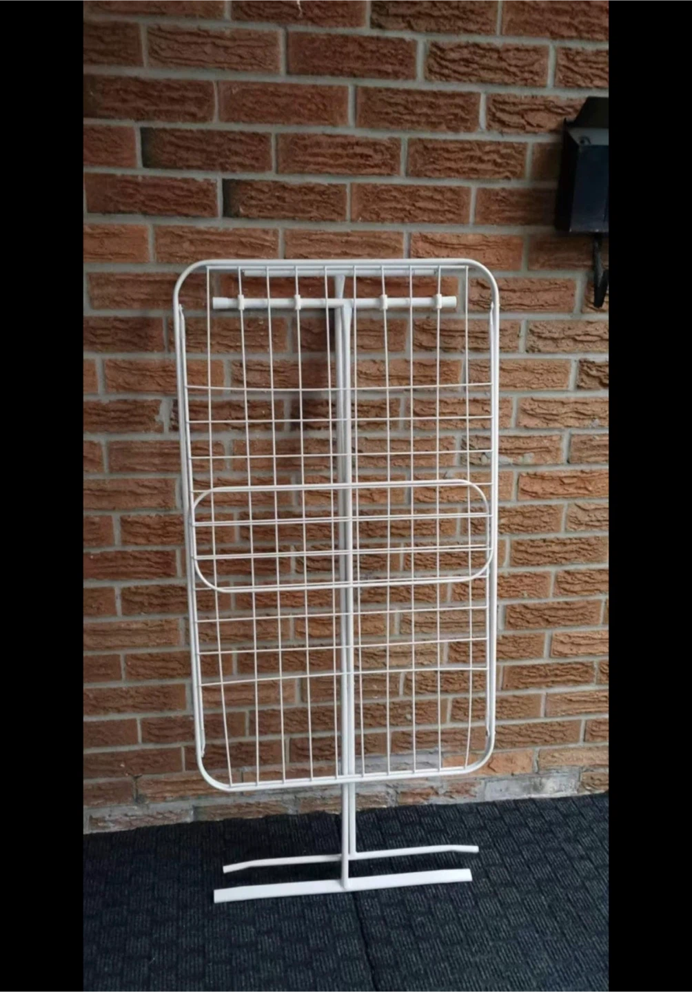 Collapsible Metal Clothes Drying Rack - photo 2