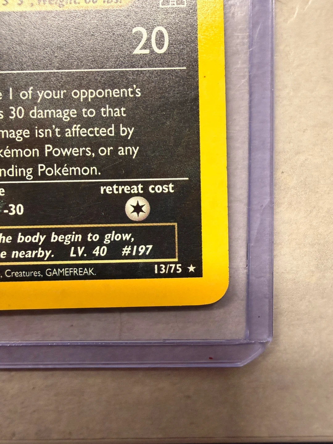 Pokemon Umbreon Neo Discovery 13/75 - photo 4