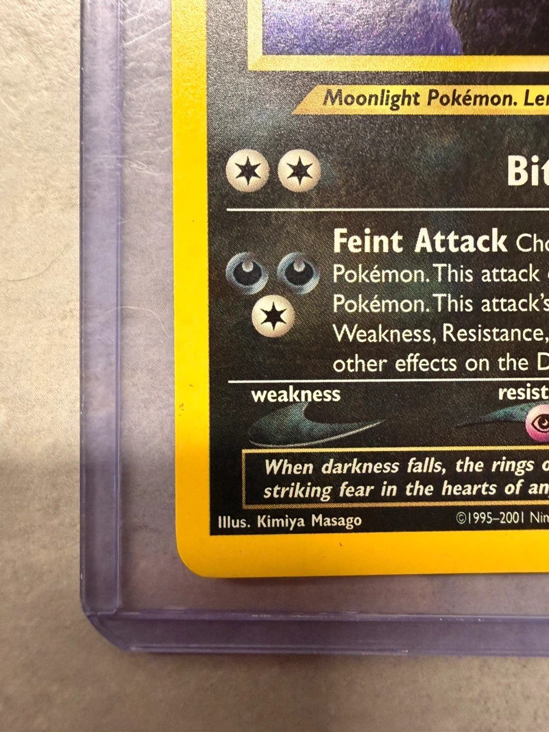 Pokemon Umbreon Neo Discovery 13/75 - photo 5