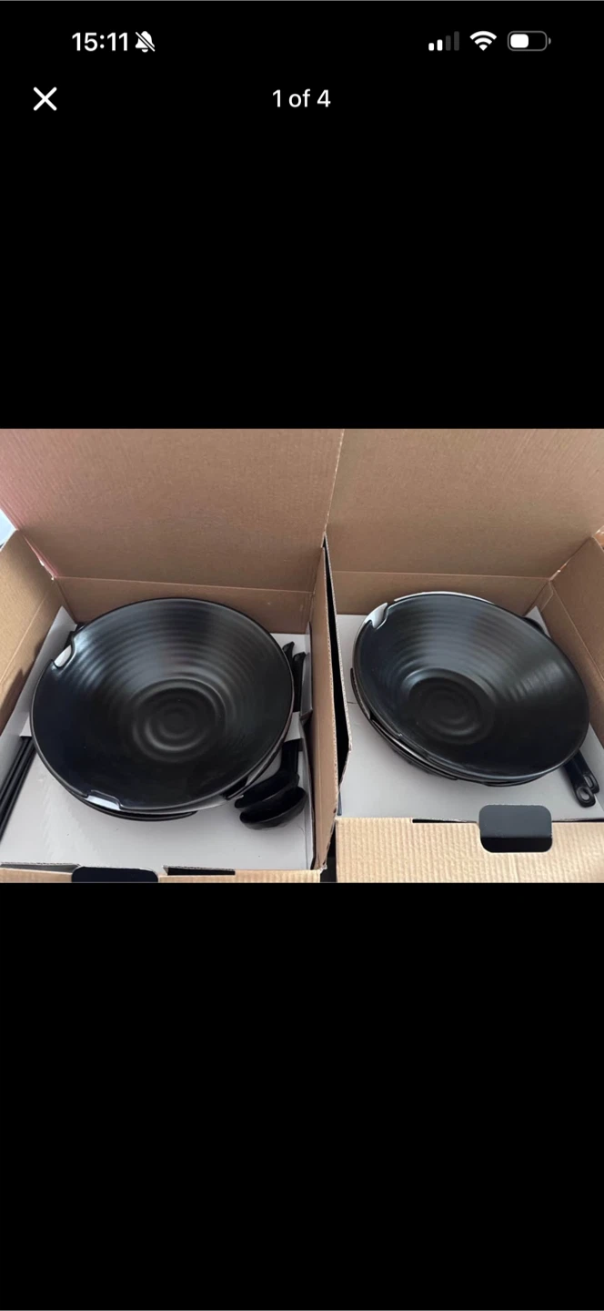 Haiku Ramen Bowls Set, 2 sets, new