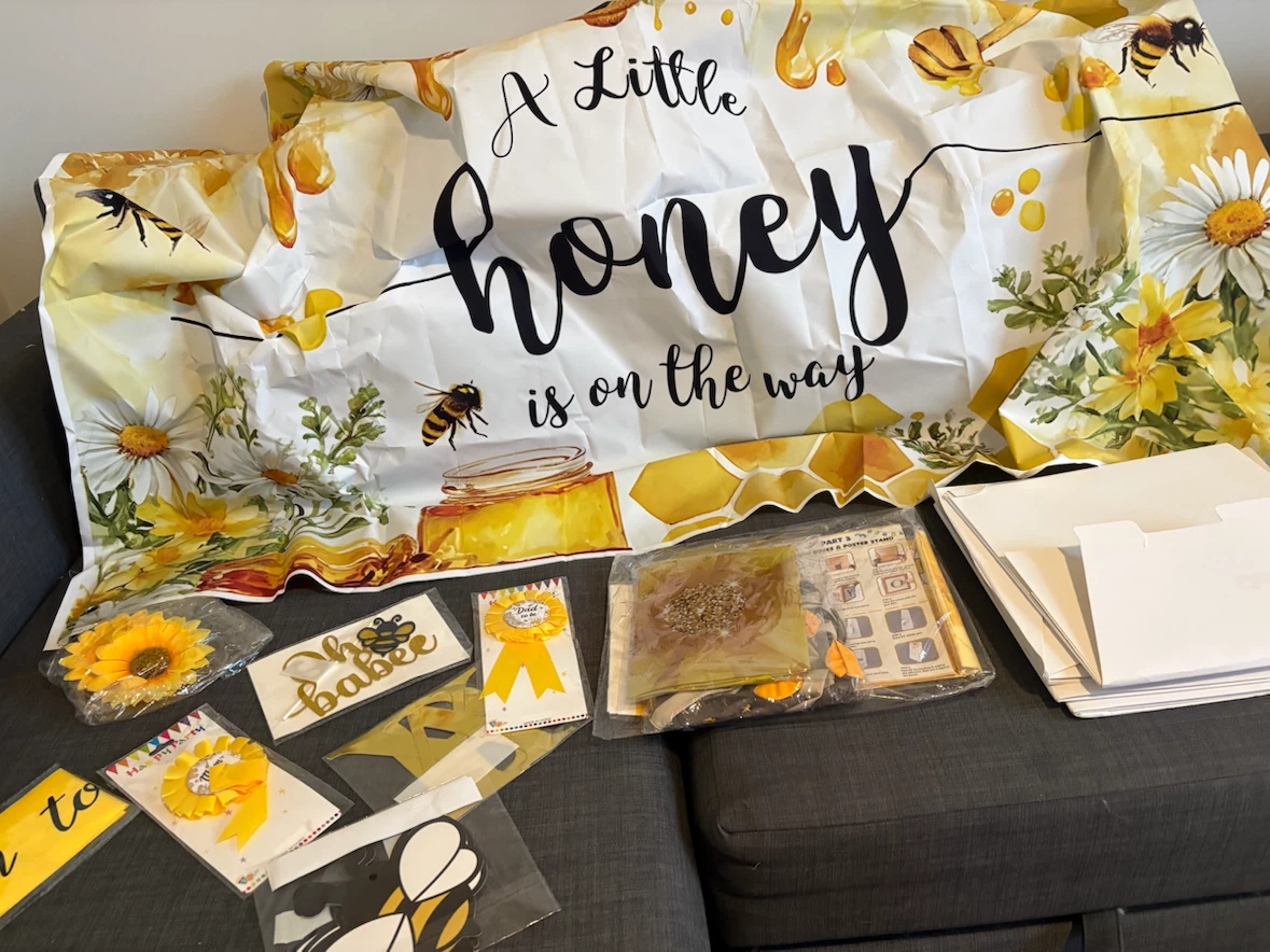 Bee Themed Baby Shower Decoration Kit - photo 2