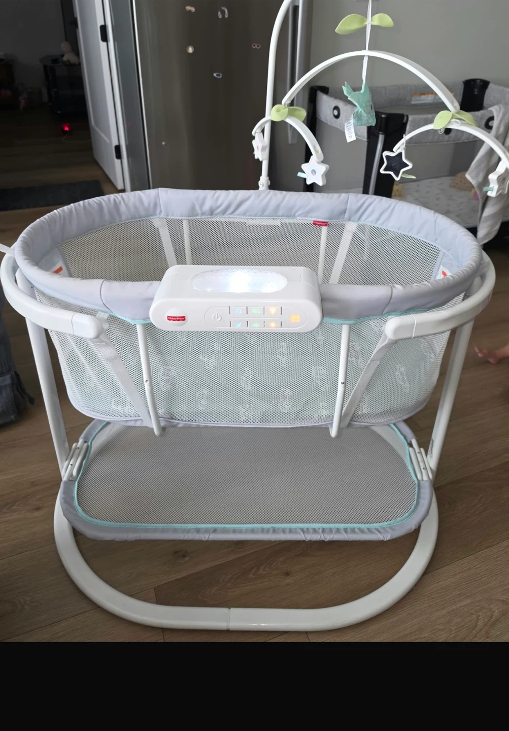 Baby Bassinet with toys and music