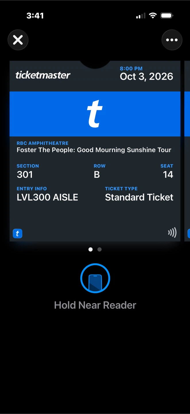 2 Foster The People Tickets Oct 3 2026 - photo 2