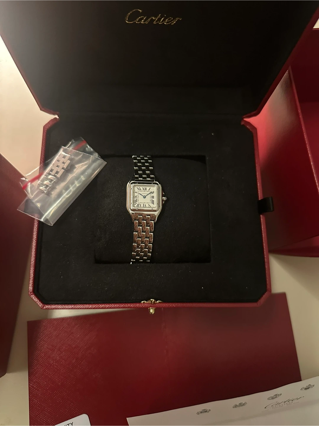 Cartier Panthere Steel Watch Small-Full Set