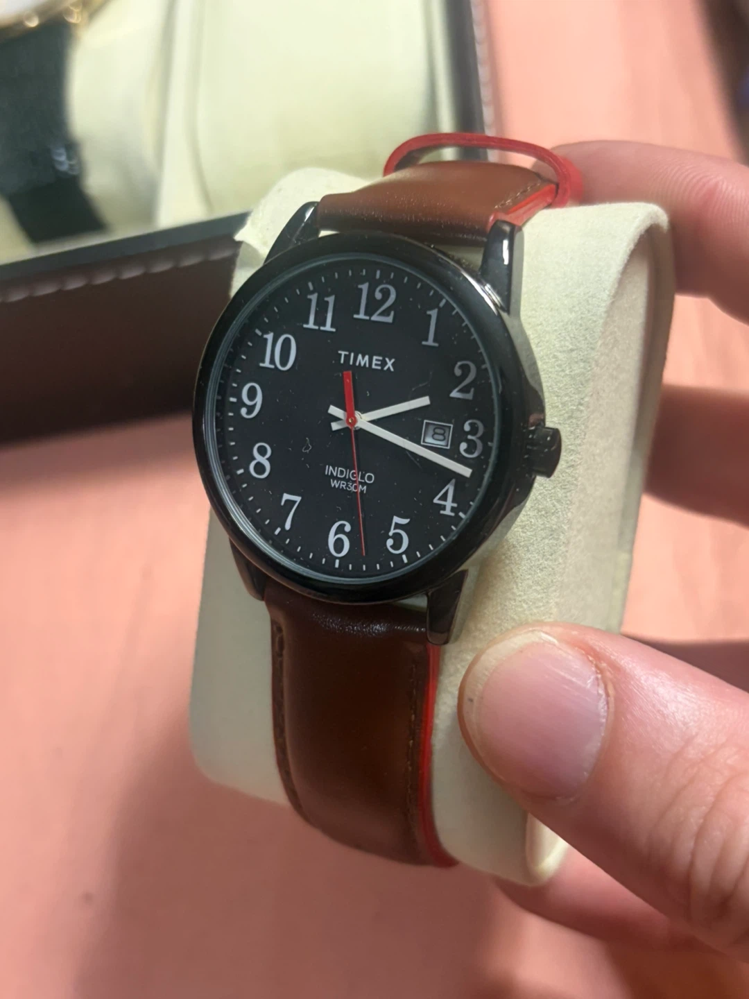 Timex color pop series 38mm dial wristwatch