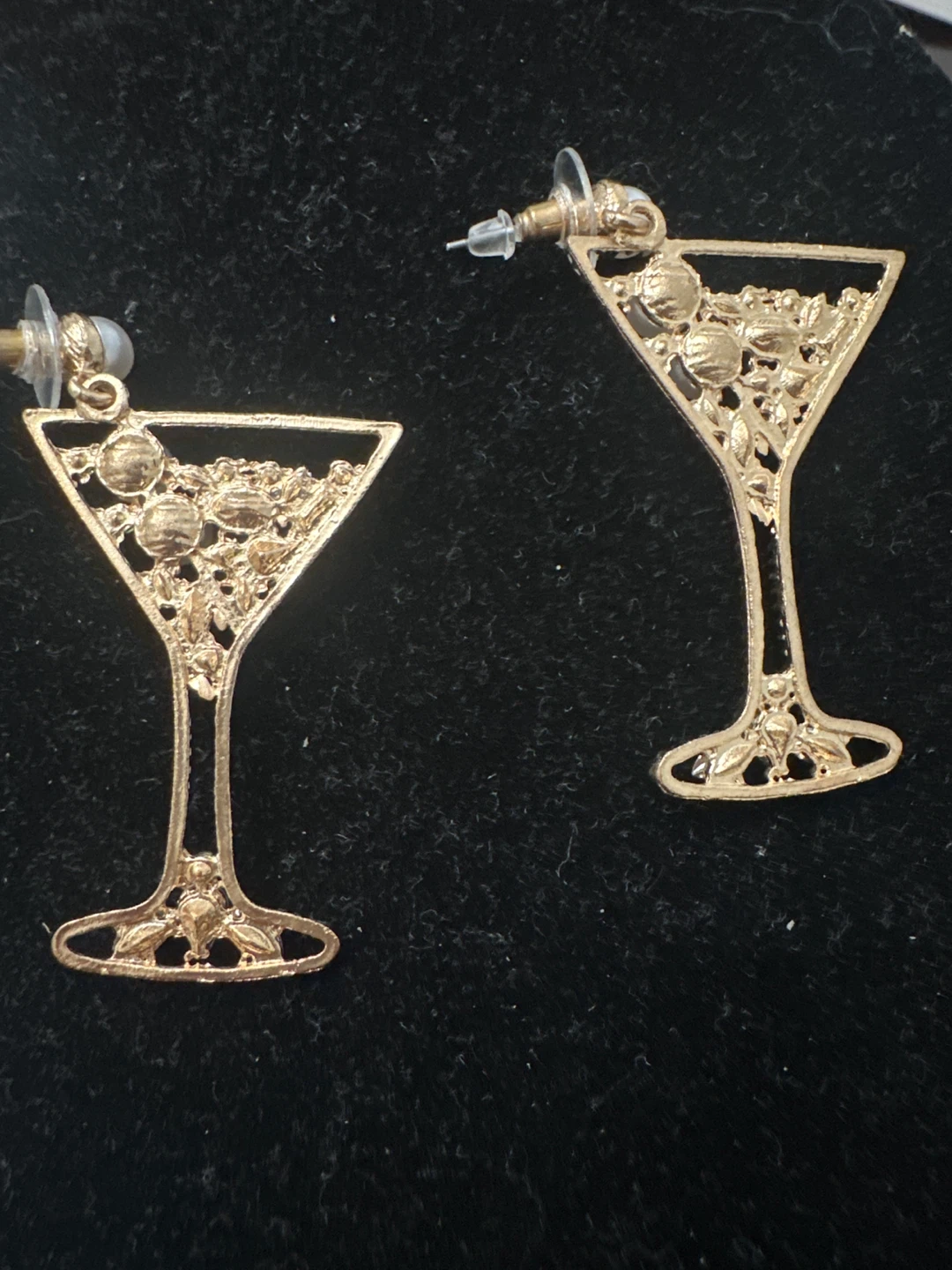 Martini Glass Statement Earrings - photo 2