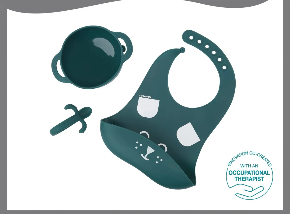 NEW in box- cute baby feeding set