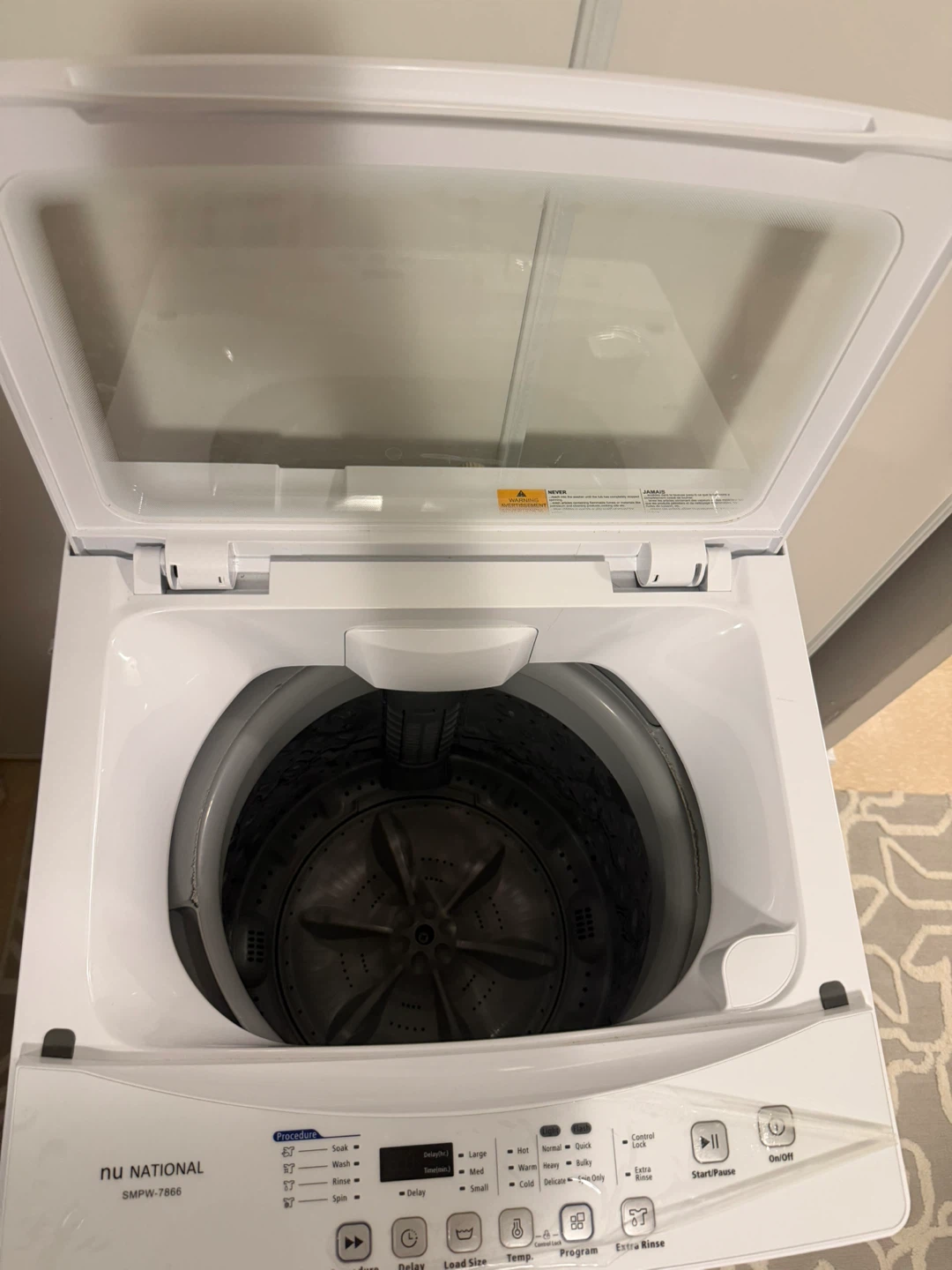 nu NATIONAL Portable Washing Machine SMPW-7866