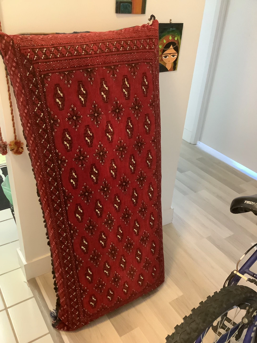 Sets of two Persian handmade carpets (Poshti) $200 for both