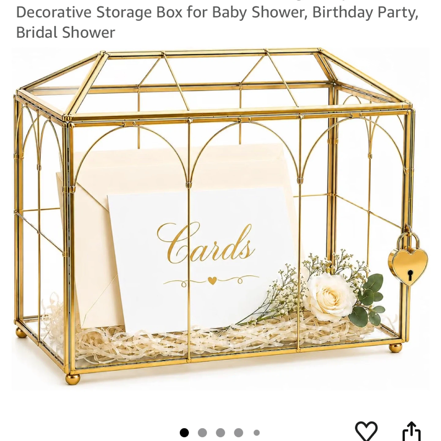 Gold Card Box