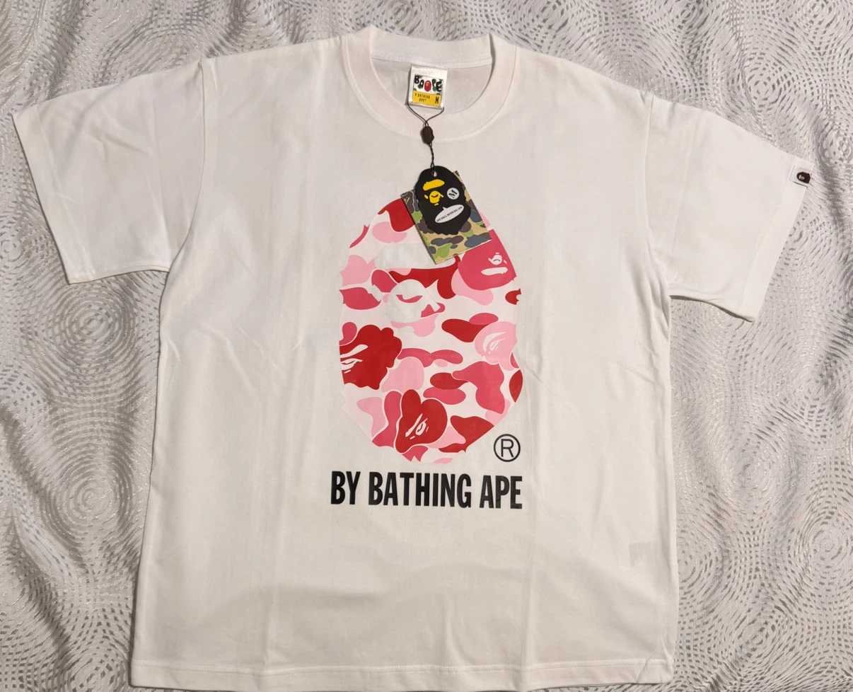 A Bathing Ape Pink Camo T-Shirt