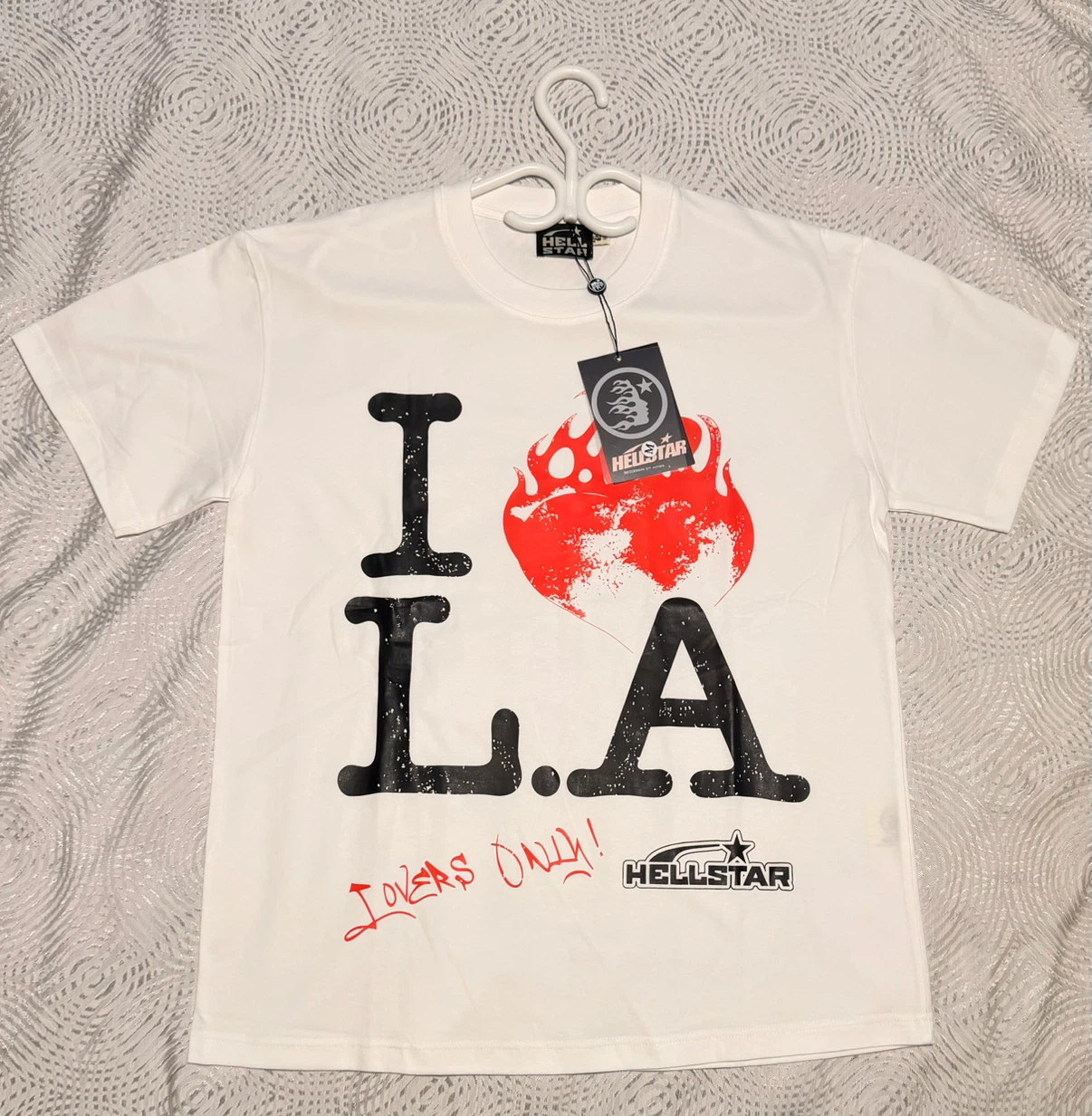 Hellstar I L.A. Lovers Only T-Shirt White