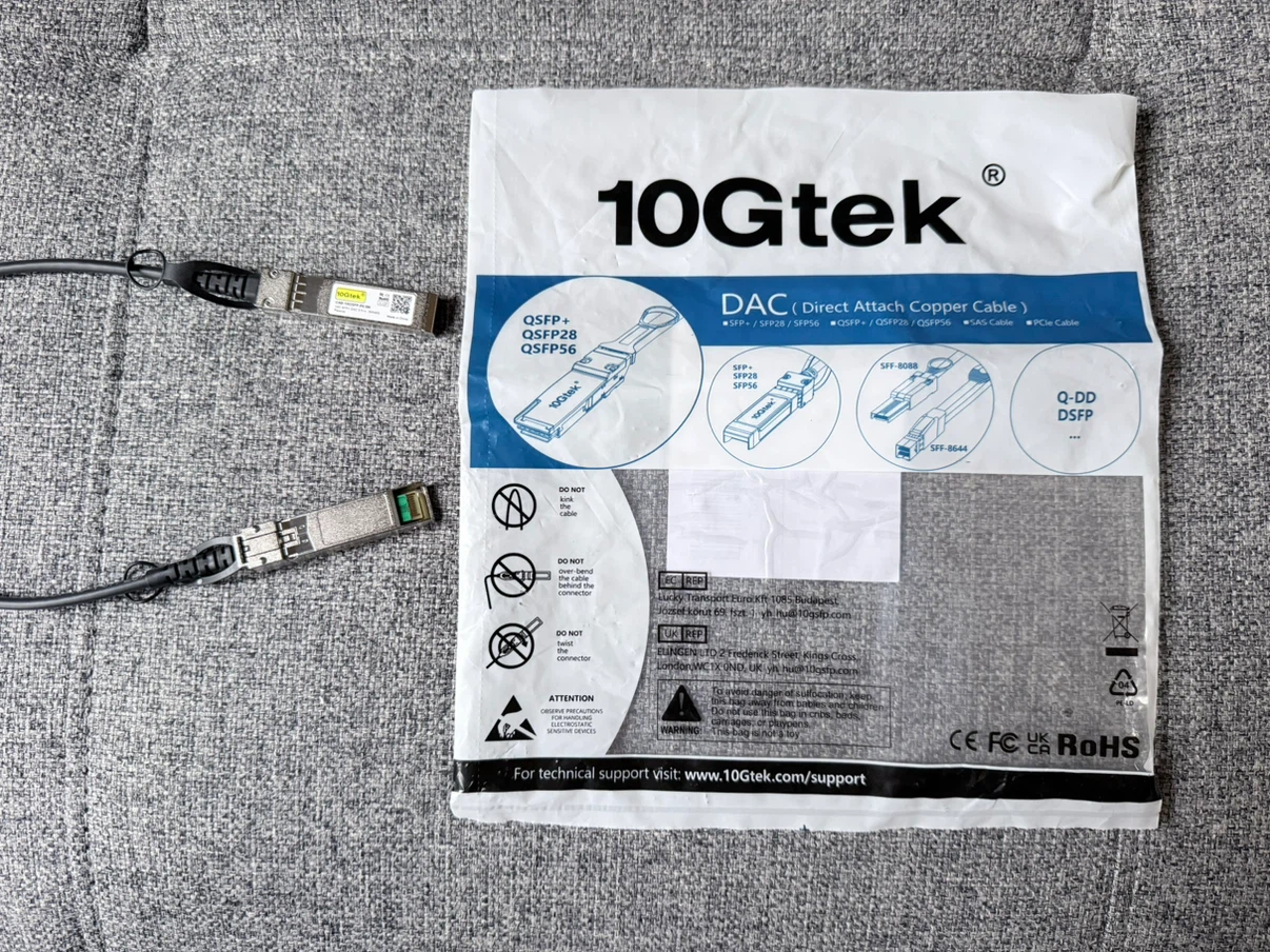 10Gtek 10G SFP+ DAC 0.5m Cable - photo 2