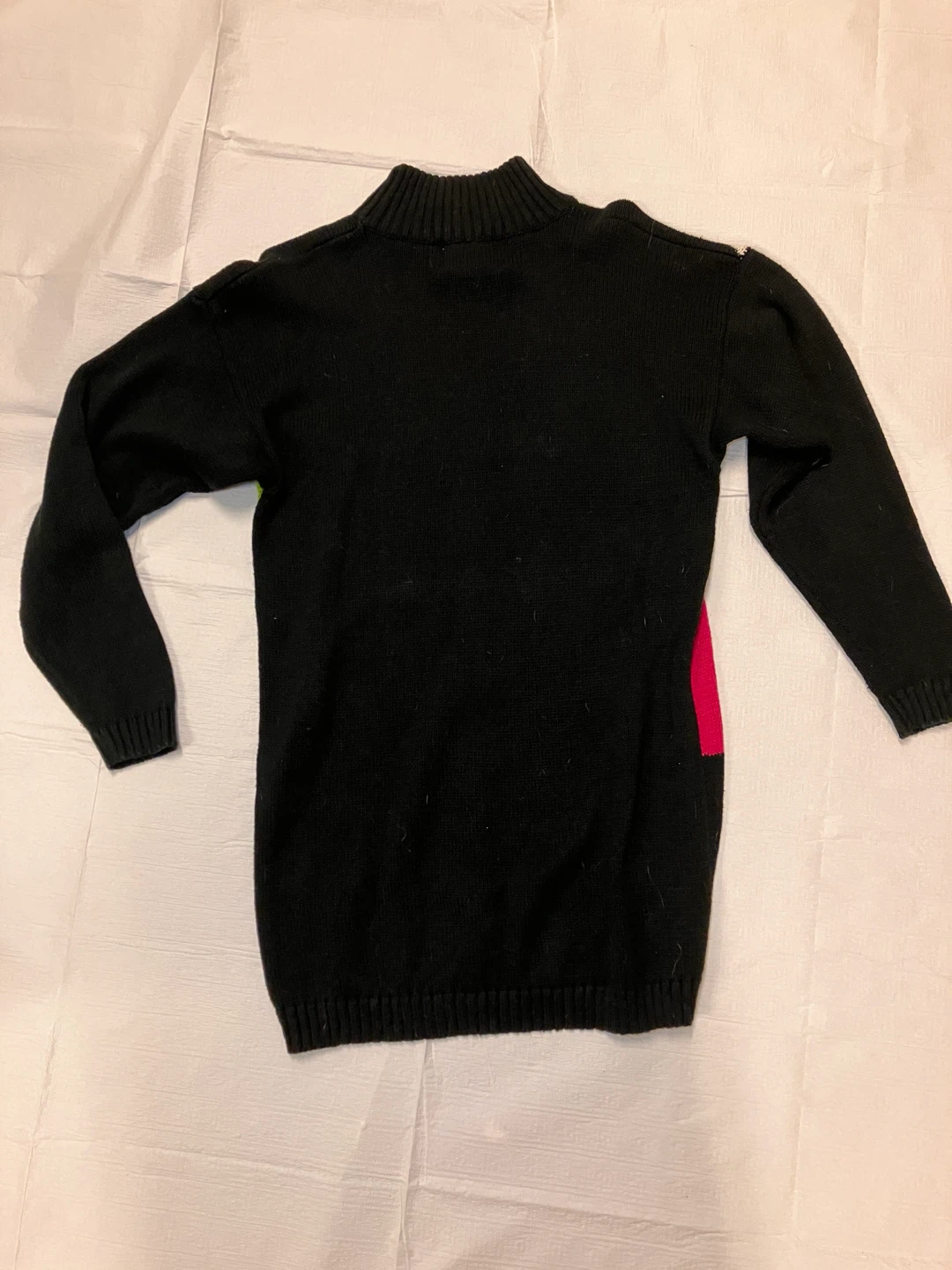 Vintage Jessie 1980s Black Star-Print Sweater Dress - photo 3