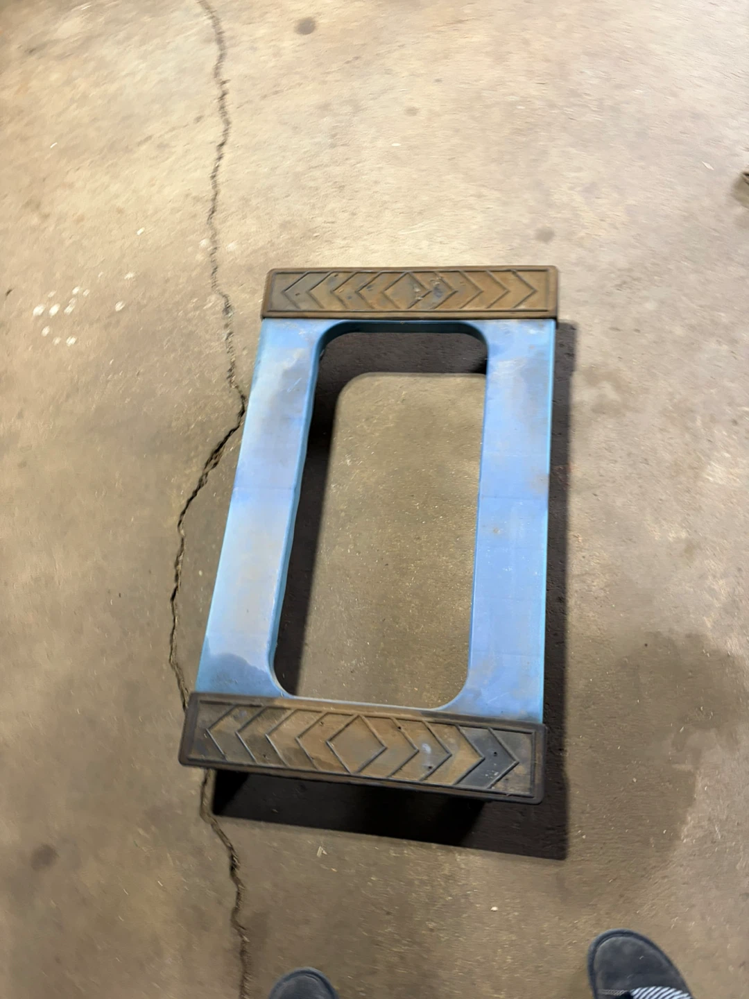 Blue Plastic Furniture Dolly