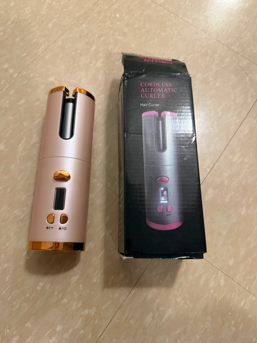 Cordless Automatic Hair Curler