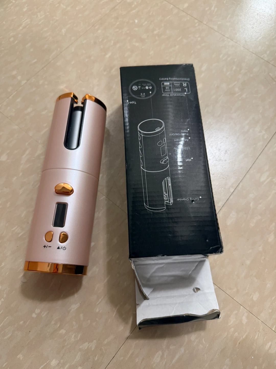 Cordless Automatic Hair Curler - photo 2