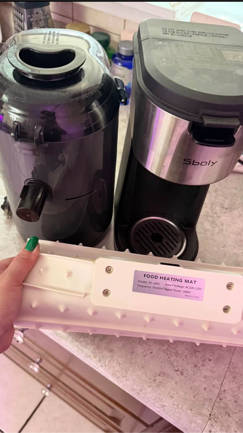 Sboly Coffee Maker, Black & Decker Juicer, Heating Mat
