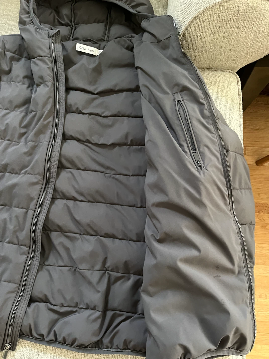 Calvin Klein Puffer Jacket - Black - photo 5