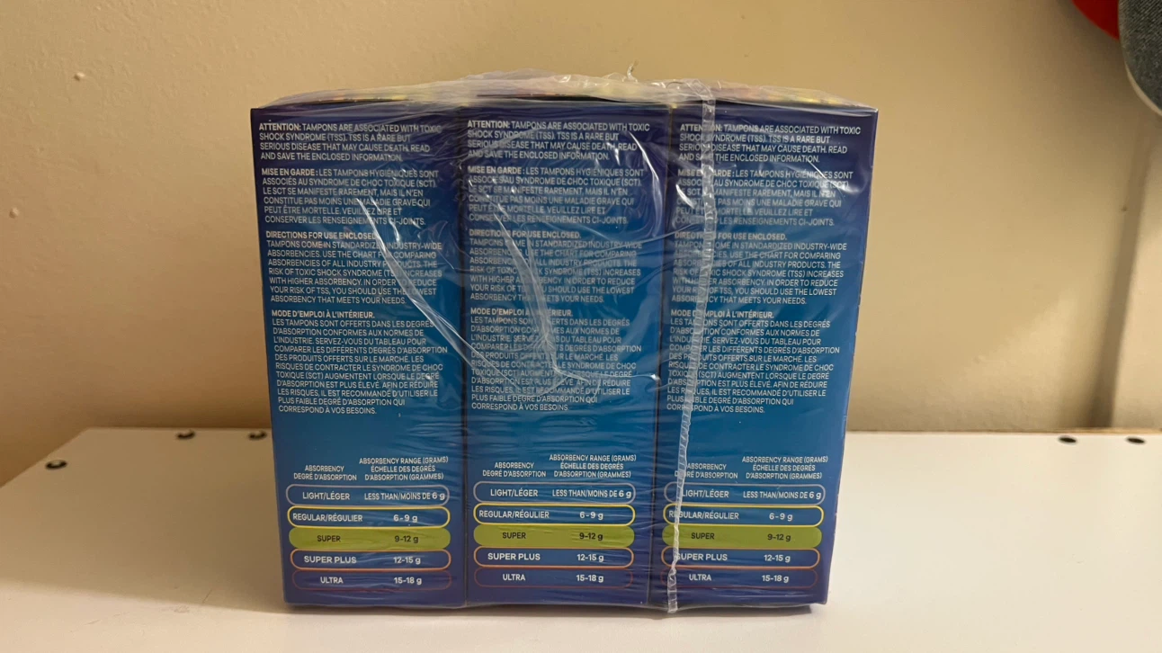 Tampax Pearl Super Absorbency Tampons - 18 Pack, 3 Boxes - photo 2