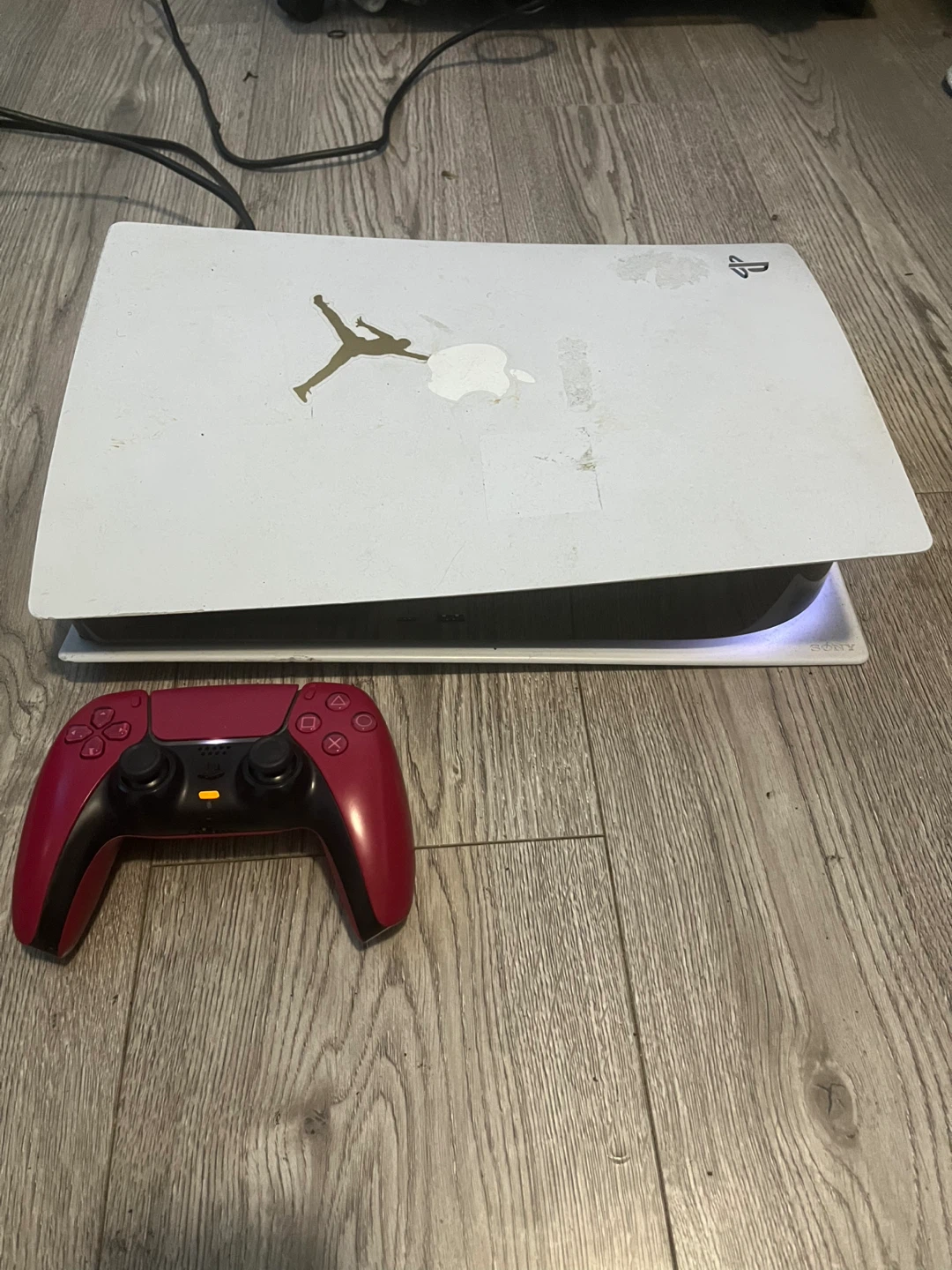 Sony PlayStation 5 Console with Red DualSense Controller