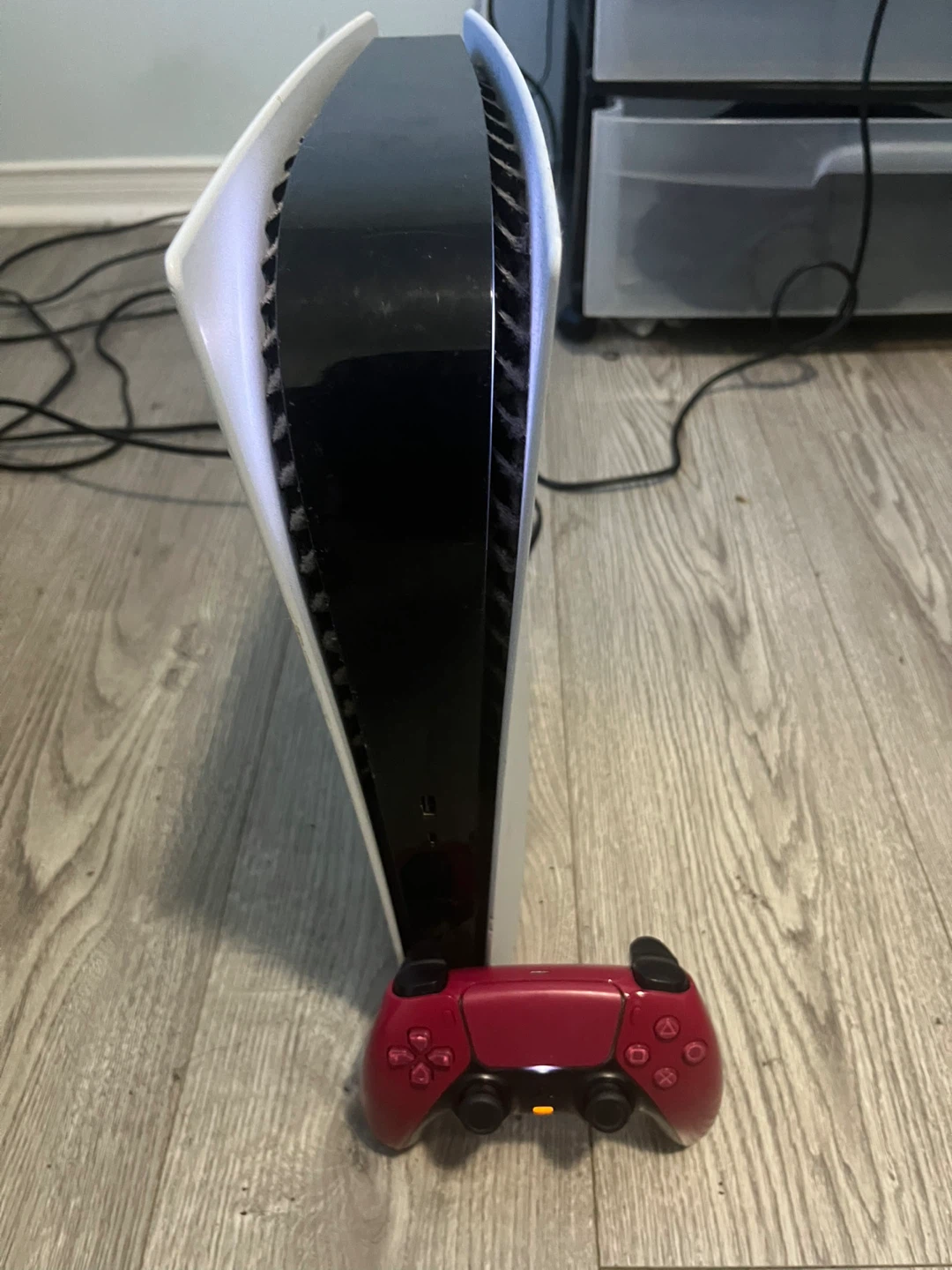 Sony PlayStation 5 Console with Red DualSense Controller - photo 2