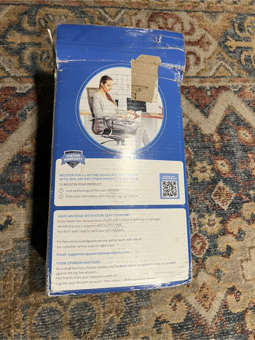 Everlasting Comfort Memory Foam Seat Cushion - photo 4