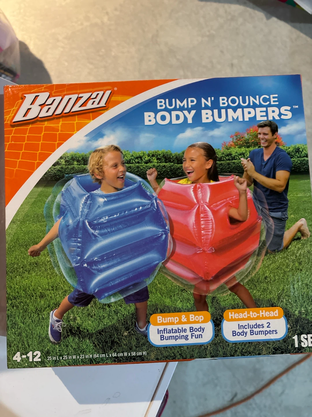 Banzai Bump N' Bounce Body Bumpers