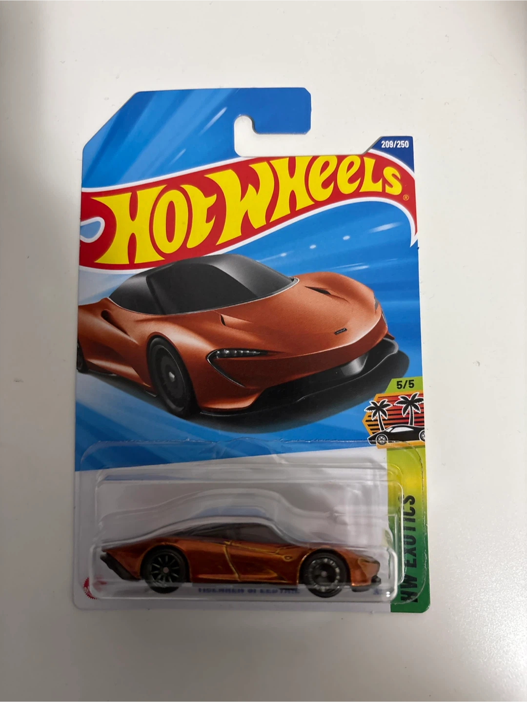 Super treasure hunt McLaren speedtail hot wheel