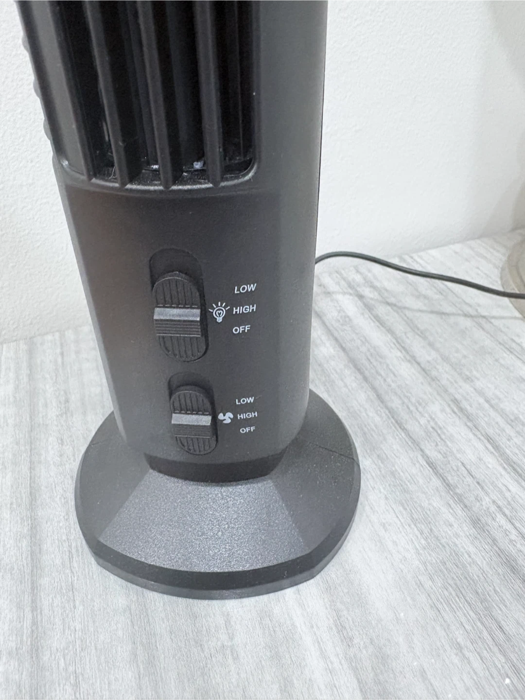 USB-powered mini tower fan - photo 2