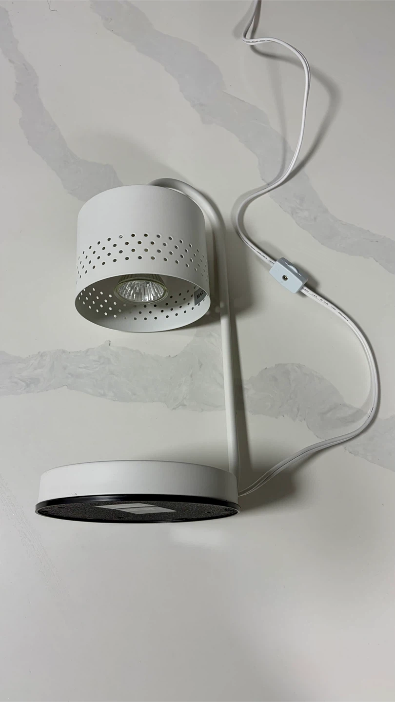 Dwell Studio White Metal Table Lamp