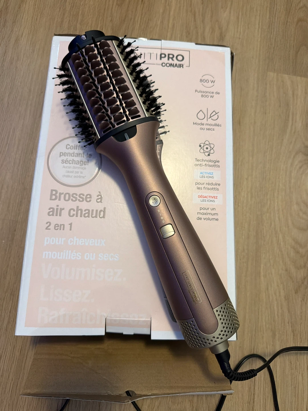 InfinitiPRO by Conair 2-in-1 Hot Air Brush