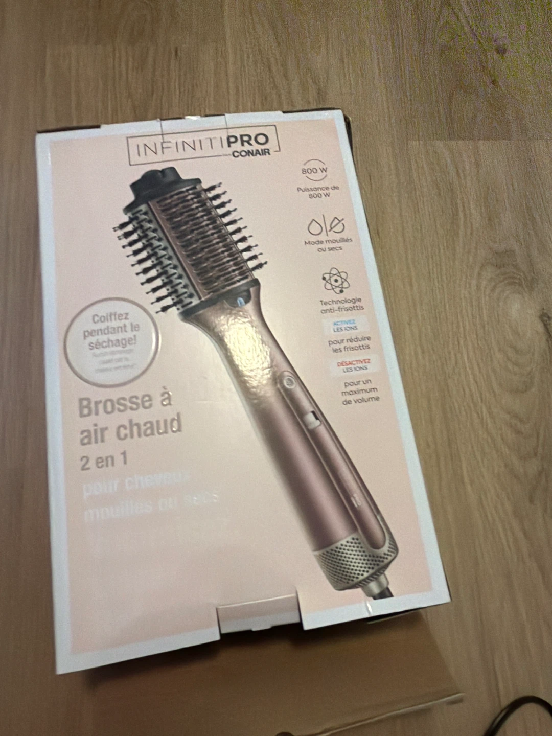 InfinitiPRO by Conair 2-in-1 Hot Air Brush - photo 2