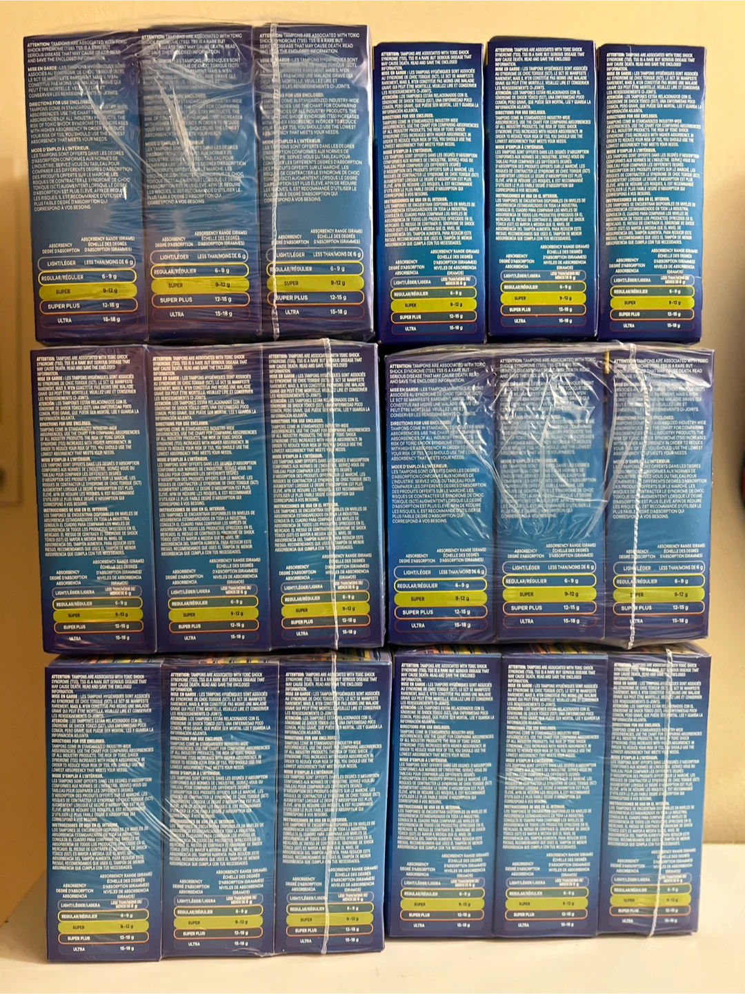 Tampax Pearl Super Tampons 18 Count-36 Boxes + free last picture - photo 2